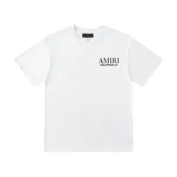 Amiri T-shirts Black/White/Blue/Grey #B51074
