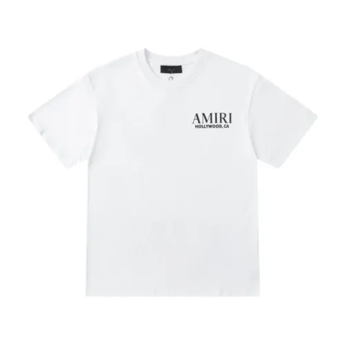 Amiri T-shirts Black/White/Blue/Grey #B51074