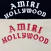Amiri T-shirts Cotton Hollywood Black/White #B53957
