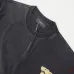 Amiri T-shirts Trendy Snake Pattern Washed Distressed Black #B53736