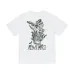 Amiri T-shirts White/Black #B50908