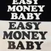 Amiri T-shirts easy money baby Black/White #B53956