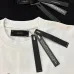 Amiri T-shirts easy money baby Black/White #B53956