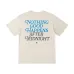 Black AMIRI Nights Graphic Tee With Globe Design For Fashion Enthusiasts #B54354