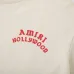 Cream Colored AMIRI Hollywood Printed T Shirt For Trendy Casual Wear Fans #B54353