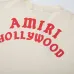Cream Colored AMIRI Hollywood Printed T Shirt For Trendy Casual Wear Fans #B54353