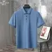 Armani T-Shirts for Armani polo T-shirts for  man Solid Color Black/White/Blue #B46547