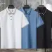 Armani T-Shirts for Armani polo T-shirts for  man Solid Color Black/White/Blue #B46547