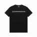 Armani T-Shirts for MEN emporio Black/White #B46768