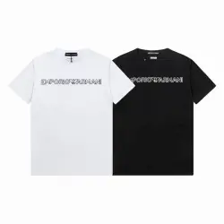 Armani T-Shirts for MEN emporio Black/White #B46768