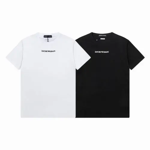 Armani T-Shirts for MEN emporio Black/White #B46771