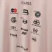 Balenciaga Gucci T-shirts for Men  BALENCIAGA Logo Print Pink/White/Grey #B54043