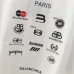 Balenciaga Gucci T-shirts for Men  BALENCIAGA Logo Print Pink/White/Grey #B54043