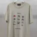 Balenciaga Gucci T-shirts for Men  BALENCIAGA Logo Print Pink/White/Grey #B54043