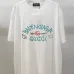 Balenciaga Gucci T-shirts for Men  Pure Cotton Graphic White #B54042