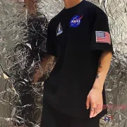 Balenciaga NASA T-shirts for men and women #99907760