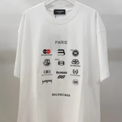 Balenciaga Paris Logo Graphic T Shirt Trendy Luxury Streetwear Fashion Item #B54318