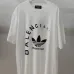 Balenciaga T-shirts for Men BALENCIAGA × adidas T-shirt Logo Print Cotton 4 colors #B54035