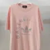 Balenciaga T-shirts for Men BALENCIAGA × adidas T-shirt Logo Print Cotton 4 colors #B54035