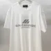 Balenciaga T-shirts for Men Balenciaga Men's Active Logo T Shirt Black/White #B54032