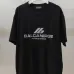 Balenciaga T-shirts for Men Balenciaga Men's Active Logo T Shirt Black/White #B54032