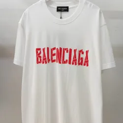 Balenciaga T-shirts for Men Balenciaga logo-print T-shirt 4 colors #B54034