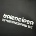 Balenciaga T-shirts for Men Black/White #B50208