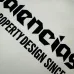 Balenciaga T-shirts for Men Black/White #B50208