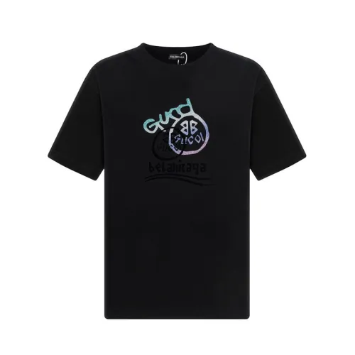 Balenciaga T-shirts for Men Black/White #B51331