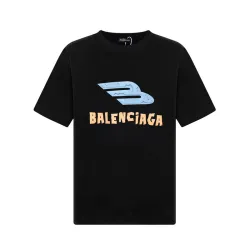 Balenciaga T-shirts for Men Black/White #B51333