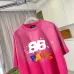 Balenciaga T-shirts for Men Black/White/Red #B53454