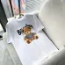 Balenciaga T-shirts for Men New Fashion Bear Rhinestone Short Sleeve Luxury #B53774