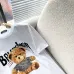 Balenciaga T-shirts for Men New Fashion Bear Rhinestone Short Sleeve Luxury #B53774