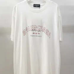 Balenciaga T-shirts for Men  Pure Cotton Graphic 2 colors #B54040