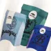 Balenciaga T-shirts for Men Pure Cotton Graphic T-Shirt Black/White #B54033
