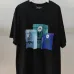 Balenciaga T-shirts for Men Pure Cotton Graphic T-Shirt Black/White #B54033