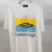 Balenciaga T-shirts for Men  Pure Cotton Graphic White #B54041