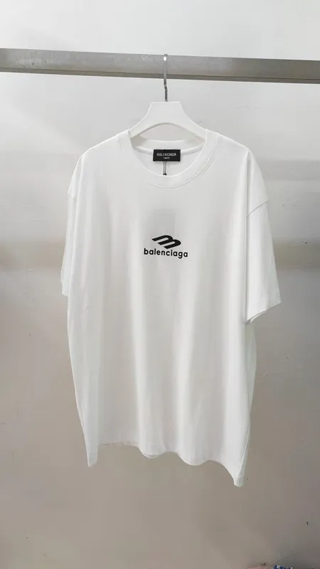 Balenciaga T-shirts for Men Tape Type T-shirt Cotton 5 colors #B54036
