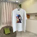 Vintage Washed Black Balenciaga T Shirt With Trendy Girl With A Pearl Earring Remix Print #B54359