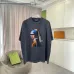 Vintage Washed Black Balenciaga T Shirt With Trendy Girl With A Pearl Earring Remix Print #B54359