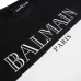 2020 Balmain Classic short sleeve style for men and women in black and white #99900232