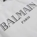 2020 Balmain Classic short sleeve style for men and women in black and white #99900232