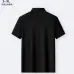 Balmain T-Shirts Polo for men Buttons Black/White #B46563