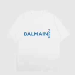 Balmain T-Shirts for men Black/White #B46829