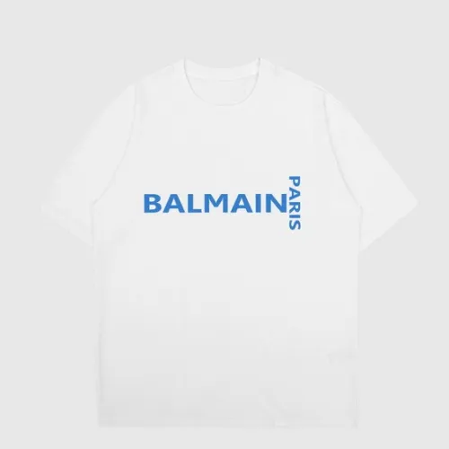 Balmain T-Shirts for men Black/White #B46829