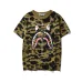 Bape T-Shirts Japanese popular logo camouflage false zipper #99905528