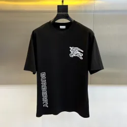 Burberry EKD Embroidered Crewneck T-Shirt Black/White #B53877