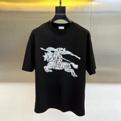 Burberry EKD Embroidered Crewneck T-Shirt Black/White #B53878
