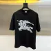 Burberry EKD Embroidered Crewneck T-Shirt Black/White #B53878