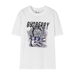 Burberry AAA T-Shirts for MEN White/Black #999937074